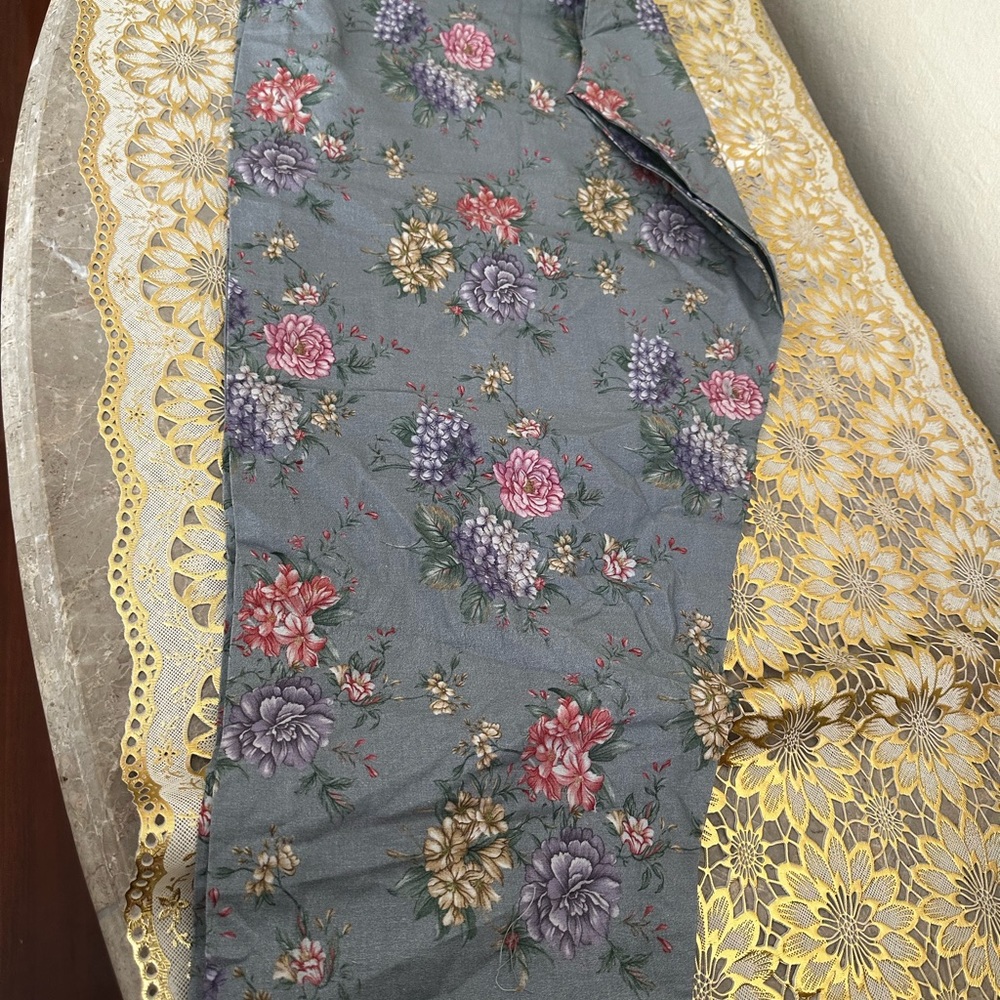 Pakistani brand new 3 piece full embroidered Maria b luxury organza dress size L - Picture 10 of 16